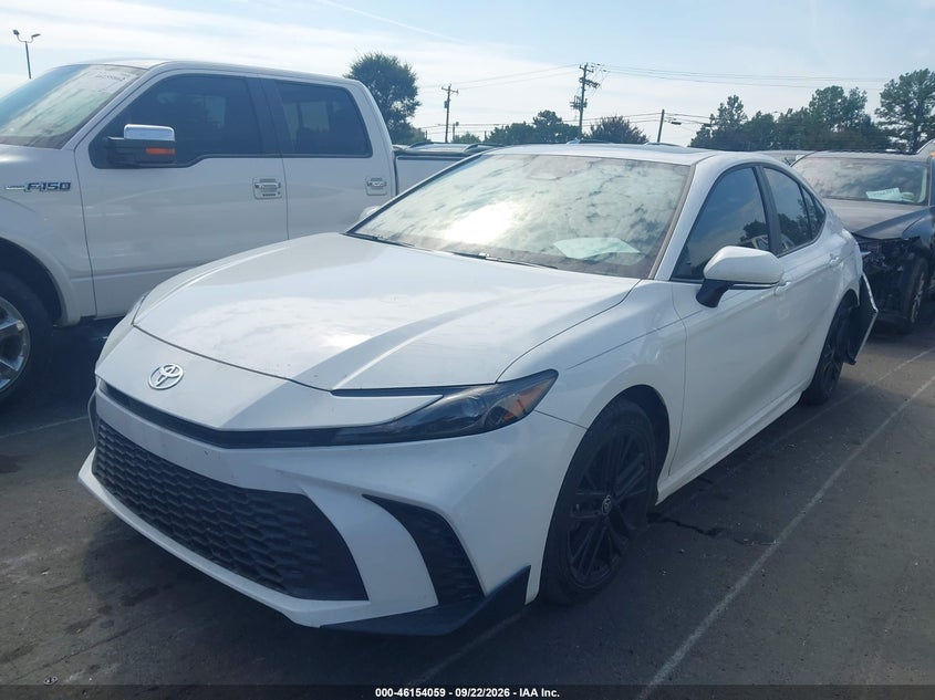 Vin: 4t1daack4su601307, lot: 46653858, toyota camry se 20252