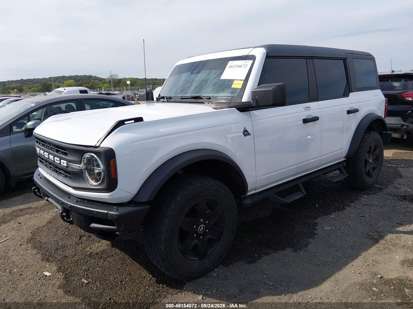 Vin: 1fmde5bh9pla84942, lot: 46653871, ford bronco black diamond 20232
