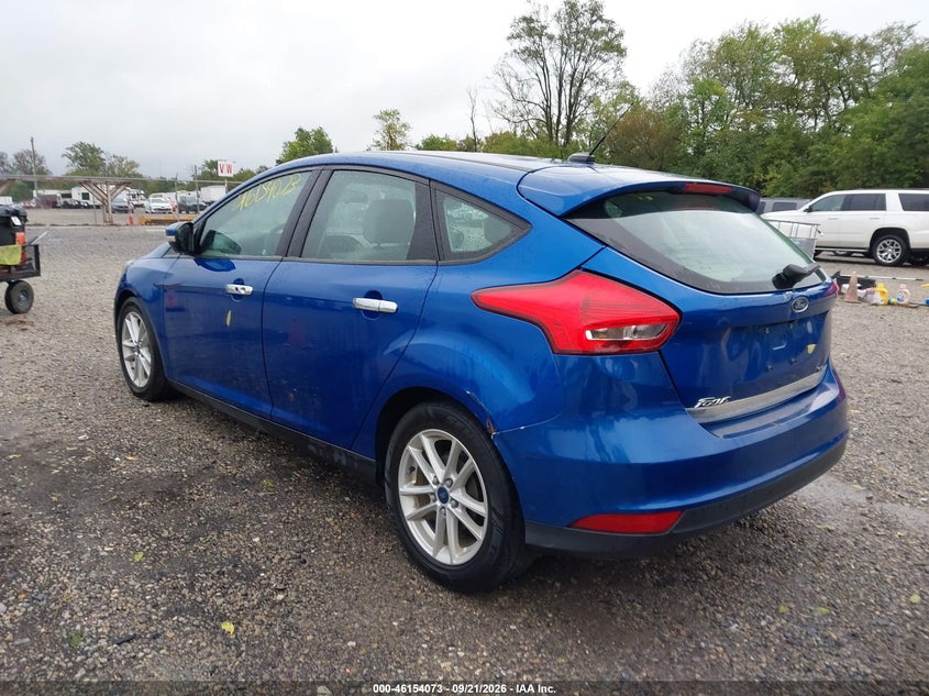 Vin: 1fadp3k22jl258362, lot: 46653872, ford focus se 20183