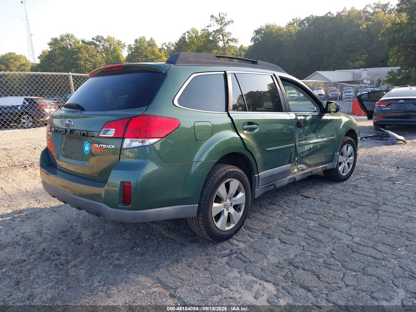 Vin: 4s4brccc0a3342212, lot: 46653893, subaru outback 2.5i premium 20104