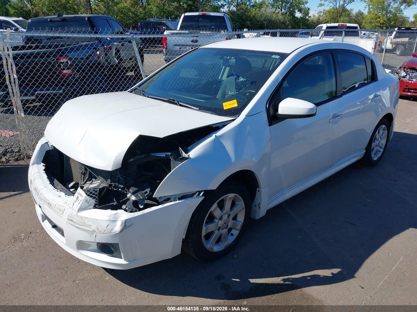 Vin: 3n1ab6ap2bl699847, lot: 46653934, nissan sentra 2.0sr 20112