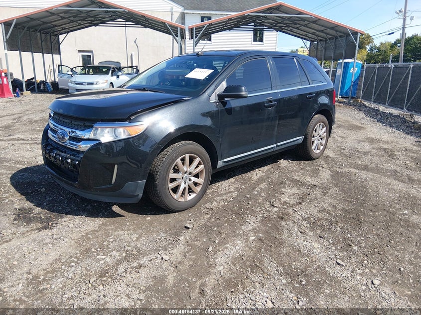 Vin: 2fmdk4kc2dbc49653, lot: 46653936, ford edge limited 20132
