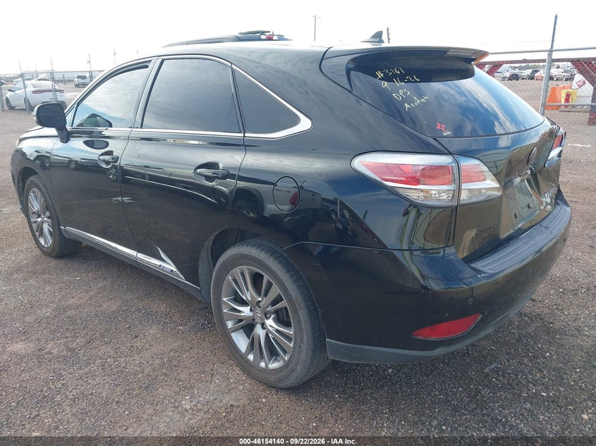Vin: jtjzb1ba1d2413162, lot: 46653939, lexus rx 450h 20133