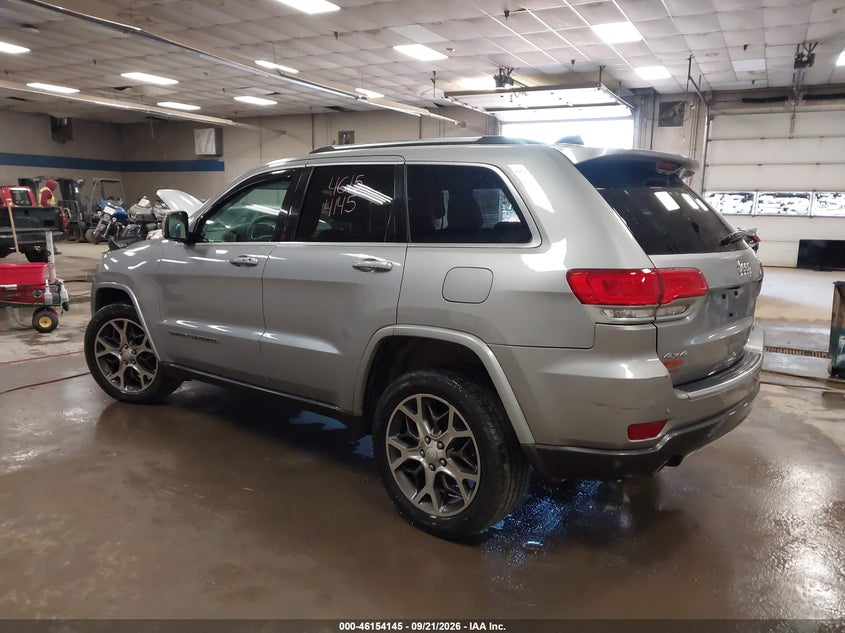 Vin: 1c4rjfbg3jc347114, lot: 46653944, jeep grand cherokee sterling edition 4x4 20183
