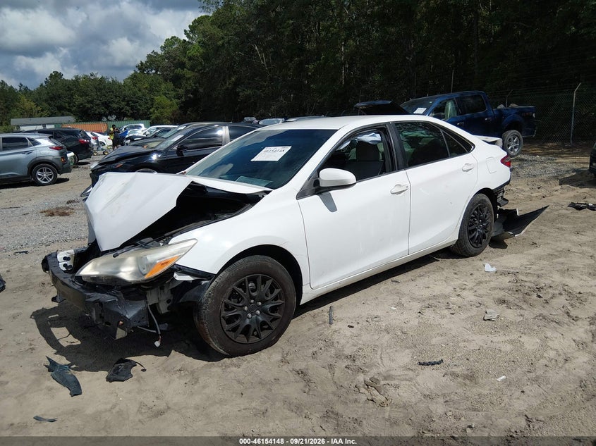 Vin: 4t1bf1fkxhu408365, lot: 46653947, toyota camry le 20172