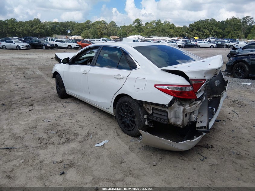 Vin: 4t1bf1fkxhu408365, lot: 46653947, toyota camry le 20173
