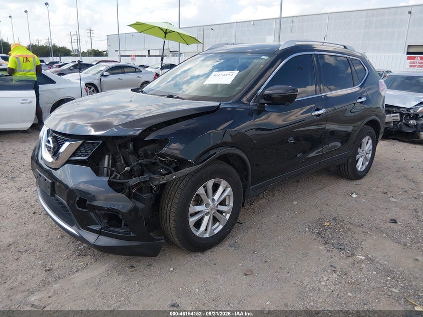 Vin: knmat2mv1gp628633, lot: 46653951, nissan rogue sv 20162