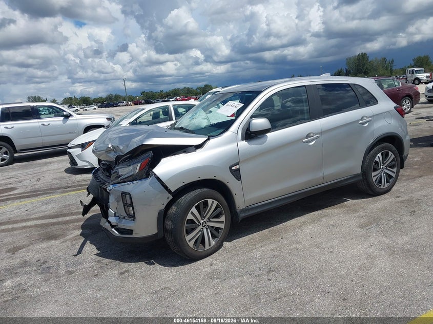 Vin: ja4aruau3pu014653, lot: 46653957, mitsubishi outlander sport 2.0 es awc 20232