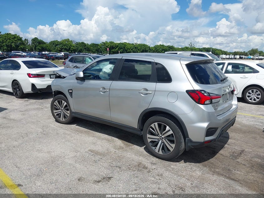 Vin: ja4aruau3pu014653, lot: 46653957, mitsubishi outlander sport 2.0 es awc 20233