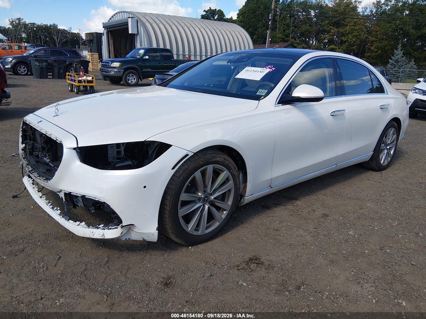 Vin: w1k6g6db8na098237, lot: 46653980, mercedes-benz s-class s 500 20222