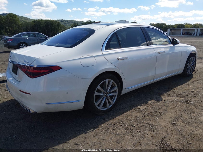 Vin: w1k6g6db8na098237, lot: 46653980, mercedes-benz s-class s 500 20224