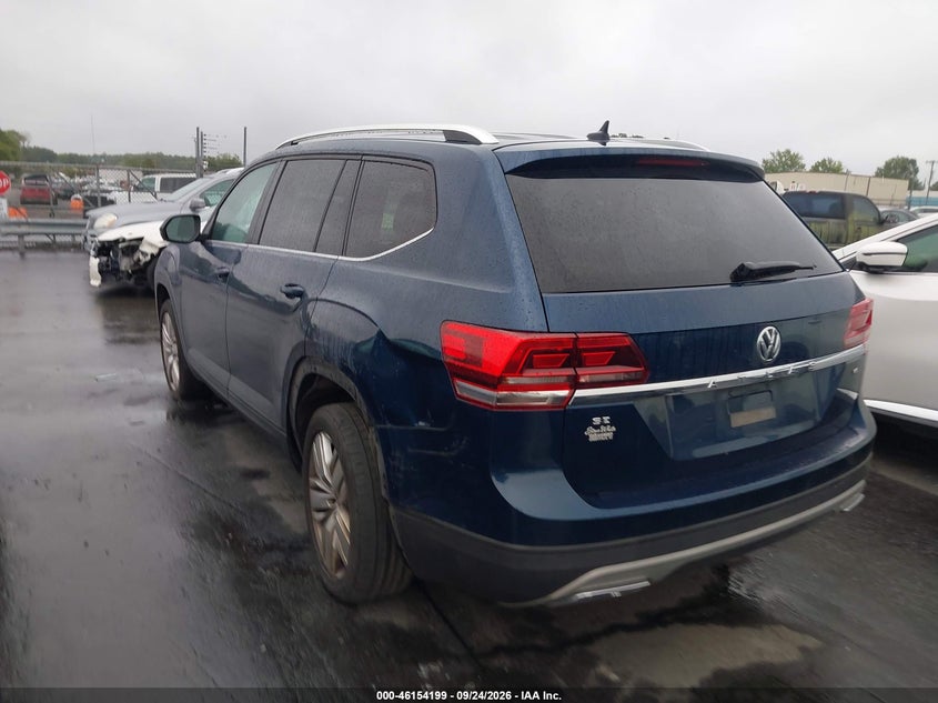 Vin: 1v2wr2ca8kc512914, lot: 46653998, volkswagen atlas 3.6l v6 se w/technology 20193