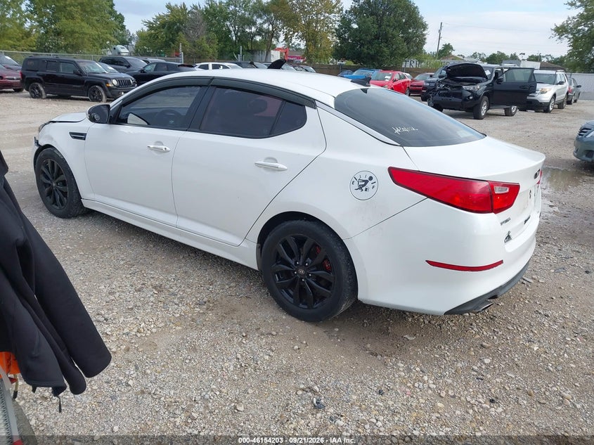 Vin: 5xxgm4a7xeg319885, lot: 46654002, kia optima lx 20143