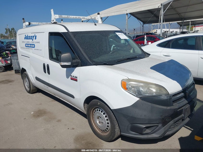 Vin: zfberfat5g6b47029, lot: 46654018, ram promaster city tradesman 2016 img_1