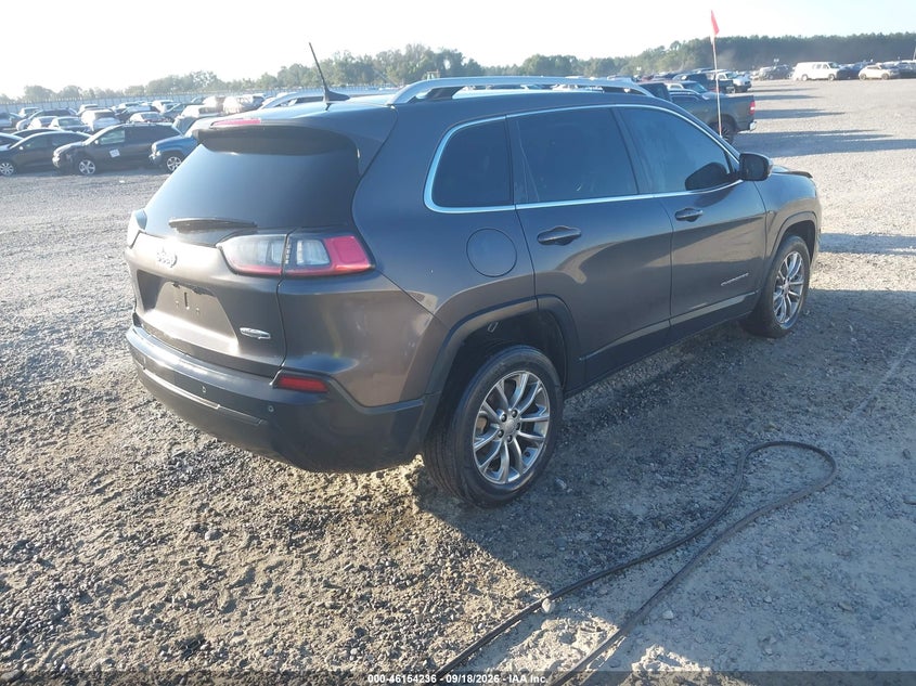 Vin: 1c4pjllb0ld610441, lot: 46654035, jeep cherokee latitude plus fwd 20204