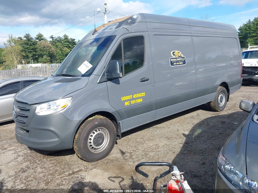 Vin: w1y4nchy4st218230, lot: 46654055, mercedes-benz sprinter 2500 high roof 4-cyl diesel ho 20252
