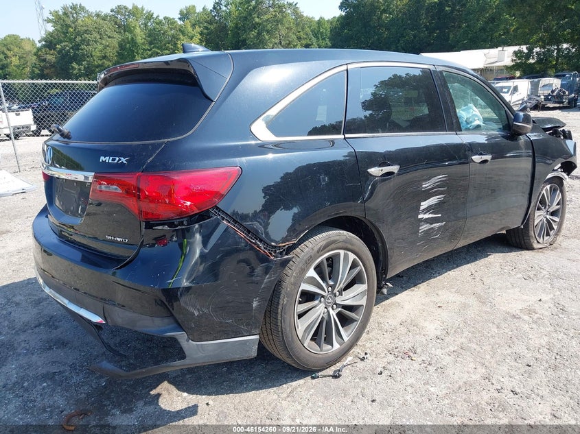Vin: 5j8yd4h52ll030796, lot: 46654059, acura mdx technology package 20204