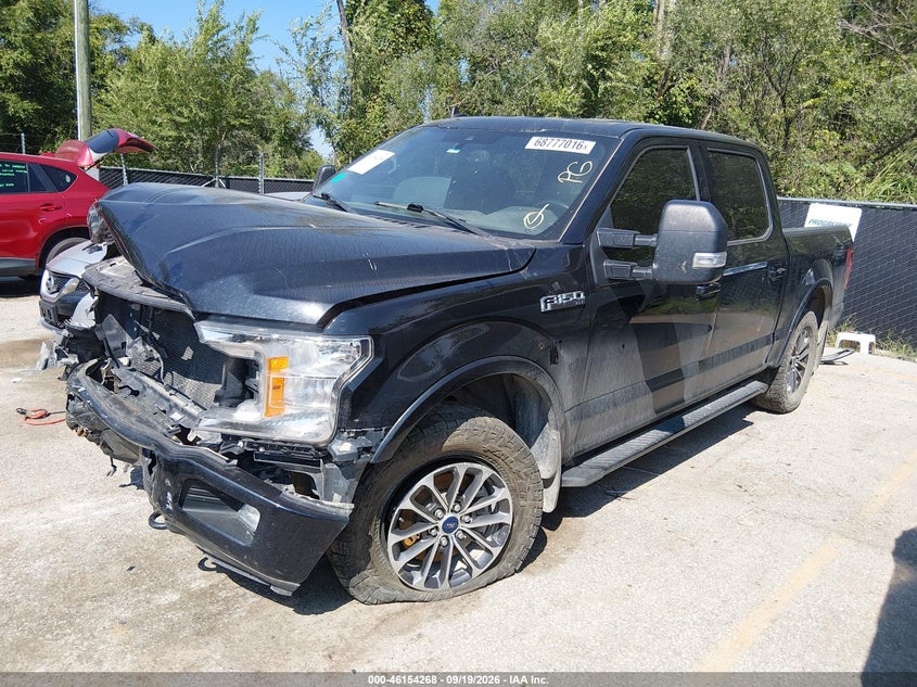Vin: 1ftew1e57kfd17126, lot: 46654067, ford f-150 xlt 20192