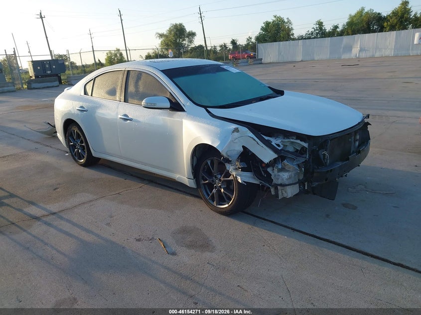 Vin: 1n4aa5ap1ec909631, lot: 46654070, nissan maxima 3.5 s 2014 img_1