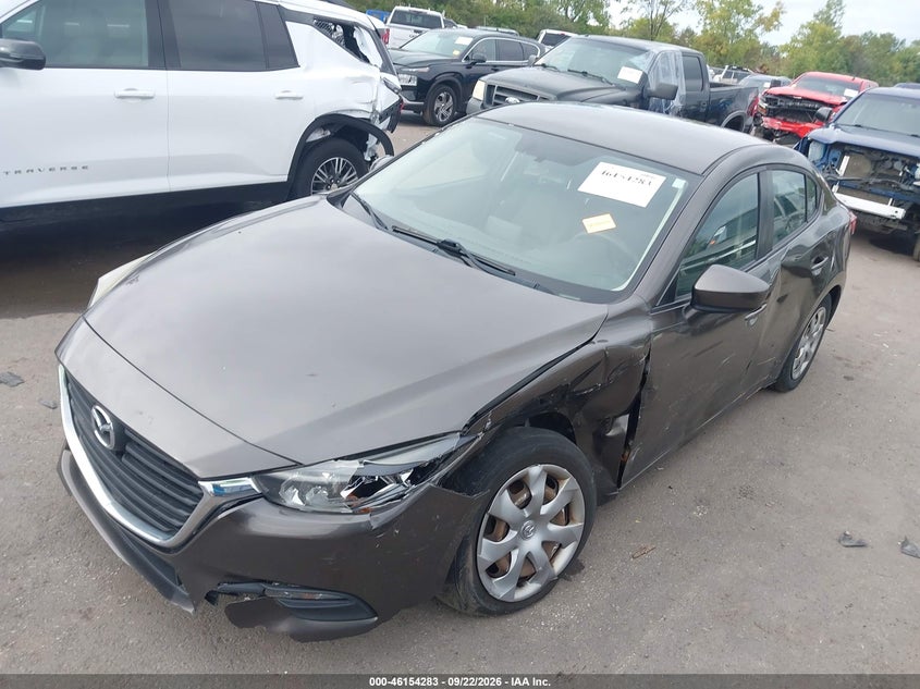 Vin: jm1bn1u77h1103350, lot: 46654082, mazda mazda3 sport 20172