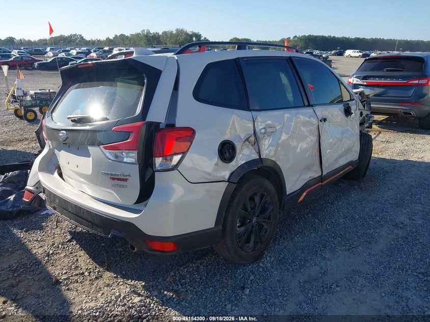 Vin: jf2skajc4ph493292, lot: 46654099, subaru forester sport 20234