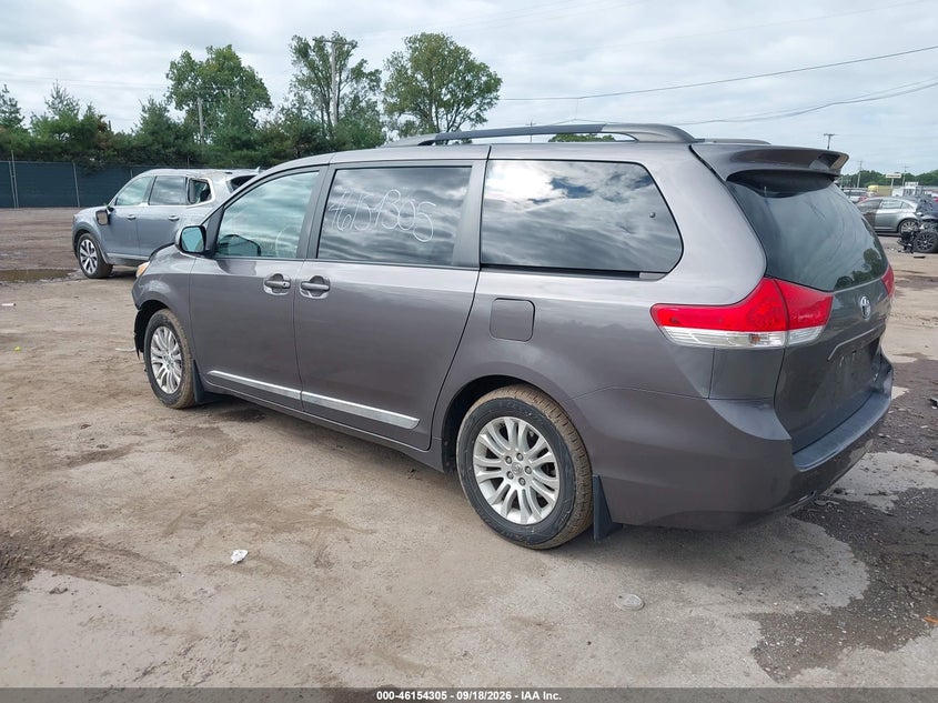 Vin: 5tdyk3dc5es518113, lot: 46654104, toyota sienna xle v6 8 passenger 20143