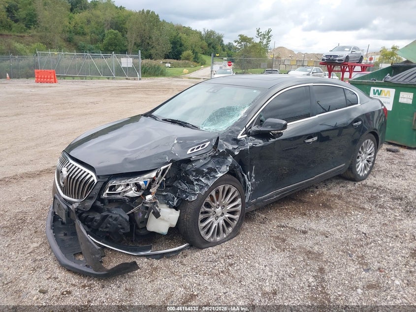 Vin: 1g4gf5g31ff160707, lot: 46654129, buick lacrosse premium ii 20152