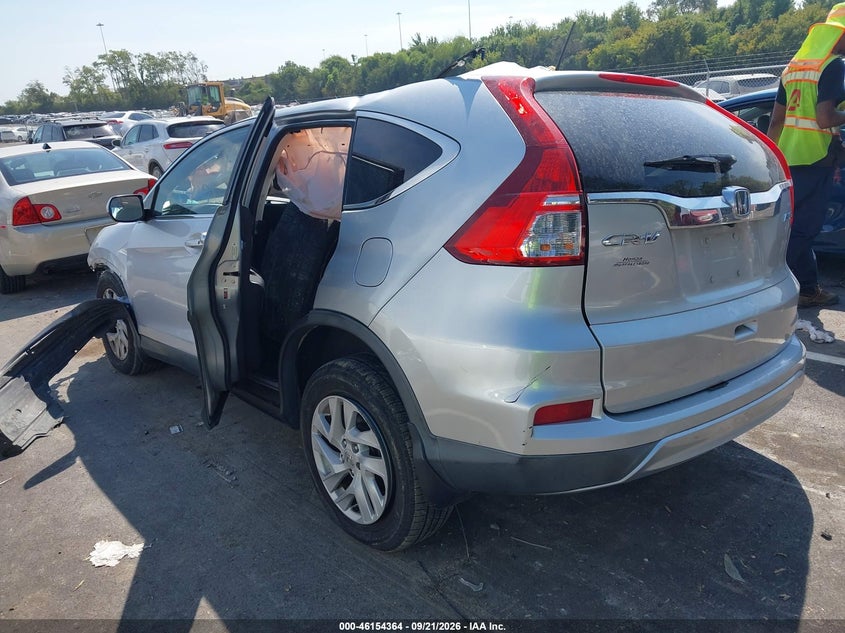 Vin: 2hkrm4h57fh619953, lot: 46654163, honda cr-v ex 20153