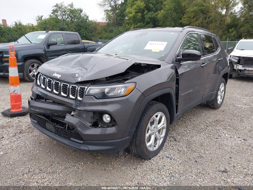 Vin: 3c4njdbn7rt146074, lot: 46654170, jeep compass latitude 4x4 20242