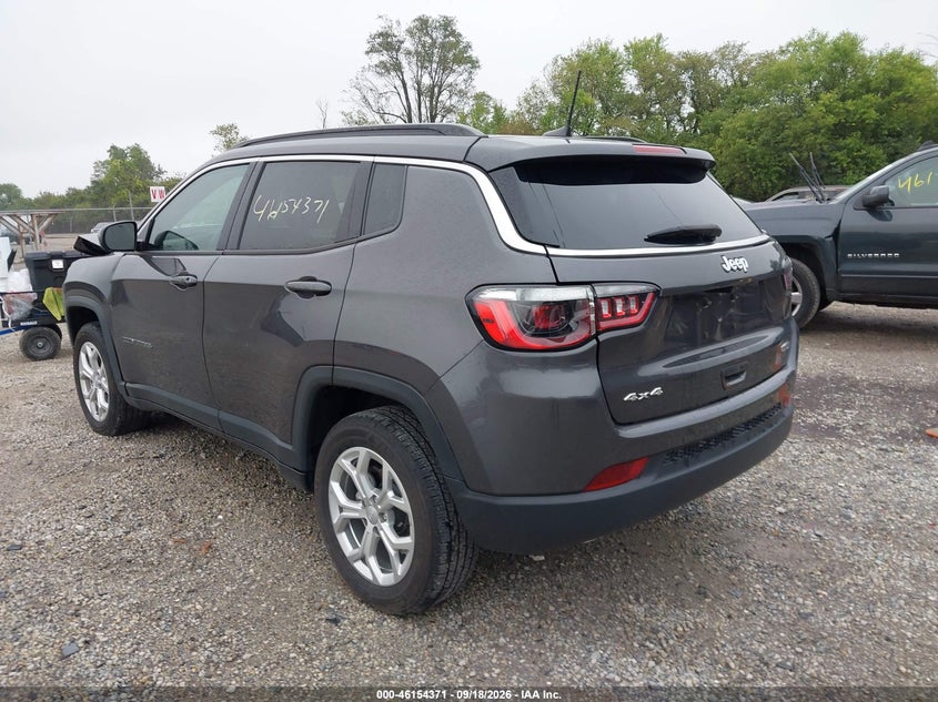 Vin: 3c4njdbn7rt146074, lot: 46654170, jeep compass latitude 4x4 20243