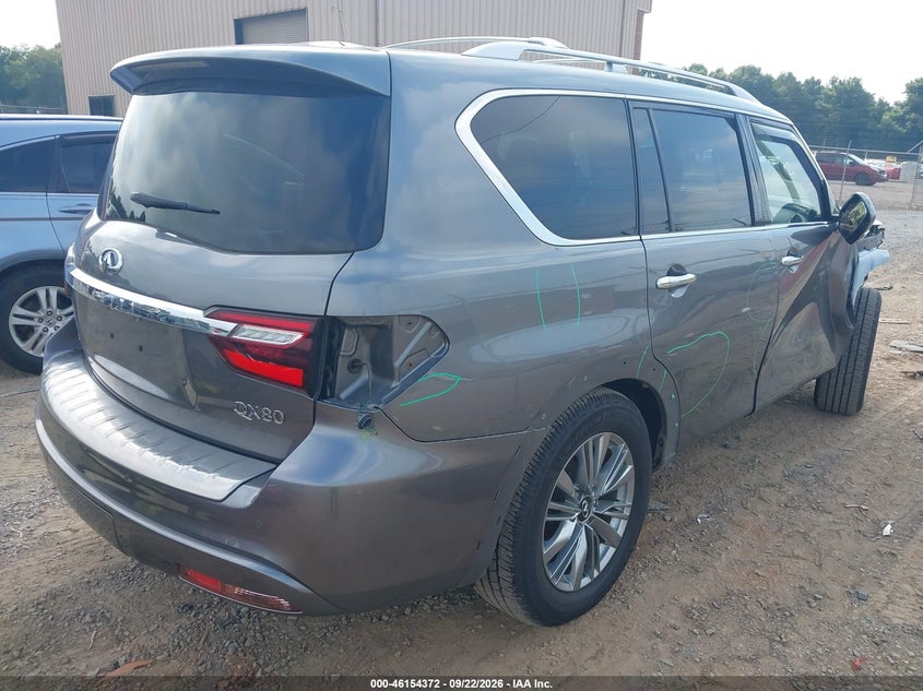 Vin: jn8az2af1m9716372, lot: 46654171, infiniti qx80 luxe 20214