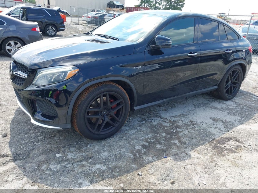 Vin: 4jged6eb2ja099371, lot: 46654185, mercedes-benz amg gle 43 coupe 4matic 20182
