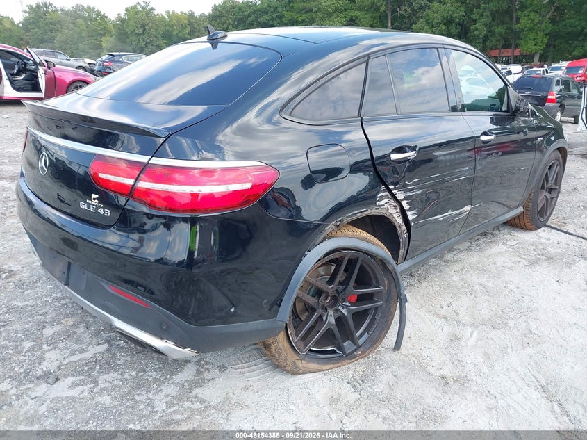Vin: 4jged6eb2ja099371, lot: 46654185, mercedes-benz amg gle 43 coupe 4matic 20184
