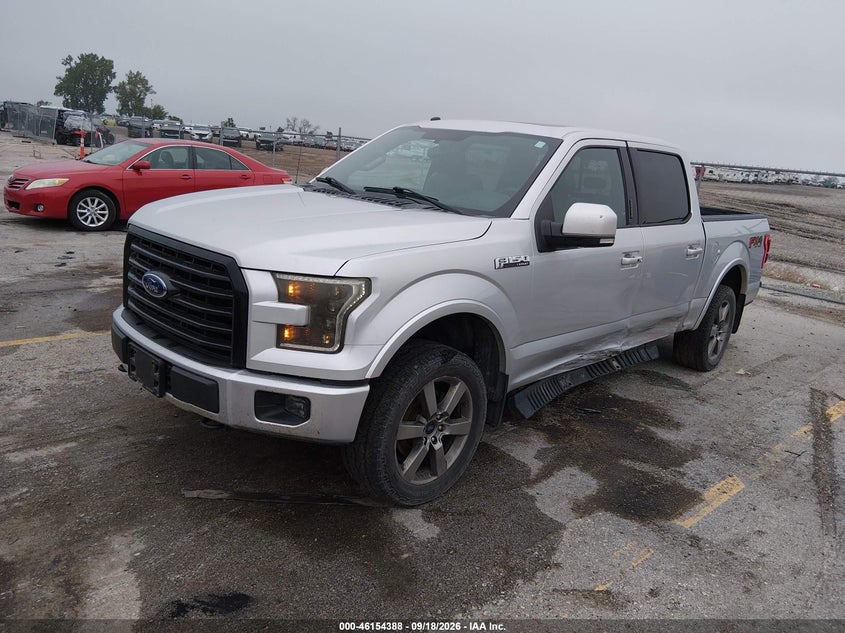 Vin: 1ftew1ef5gke45811, lot: 46654187, ford f-150 lariat 20162