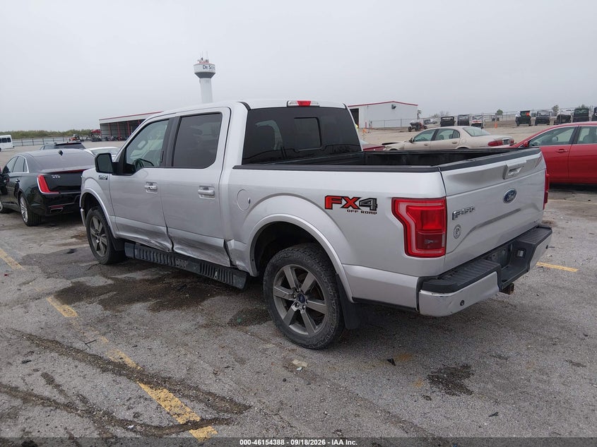 Vin: 1ftew1ef5gke45811, lot: 46654187, ford f-150 lariat 20163
