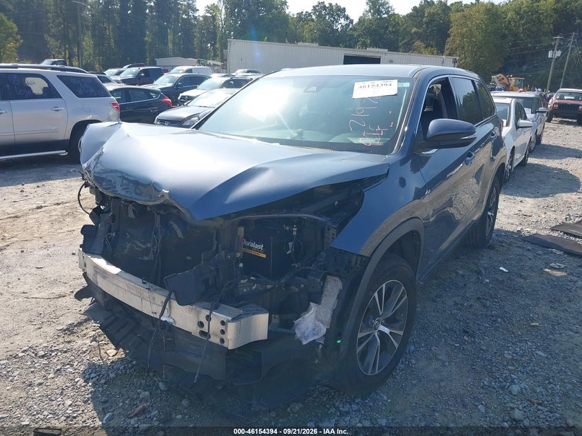 Vin: 5tdzzrfh1hs219766, lot: 46654193, toyota highlander le plus 20172