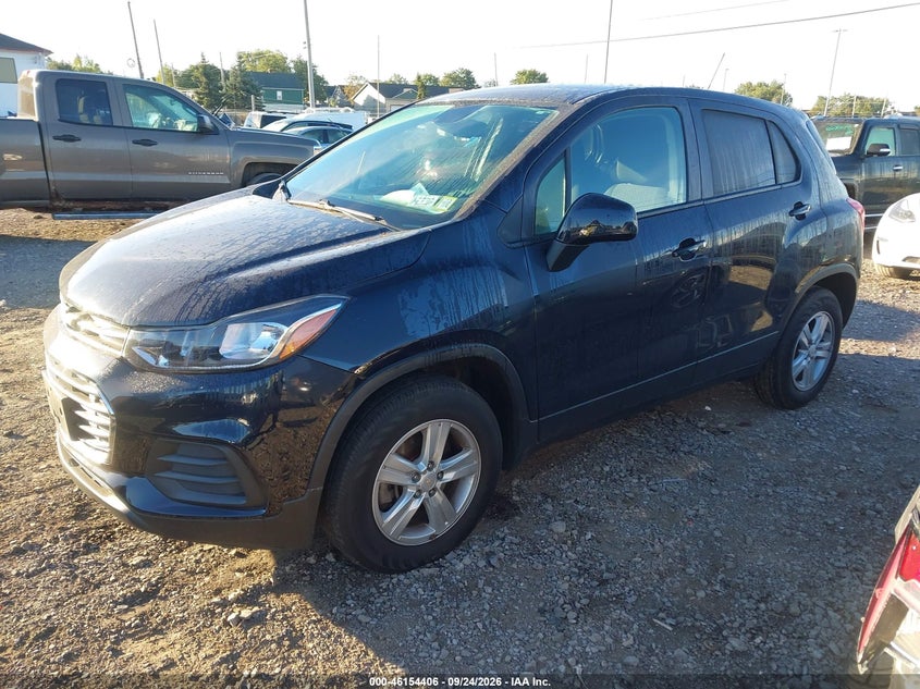 Vin: kl7cjnsm5nb515804, lot: 46654205, chevrolet trax awd ls 20222