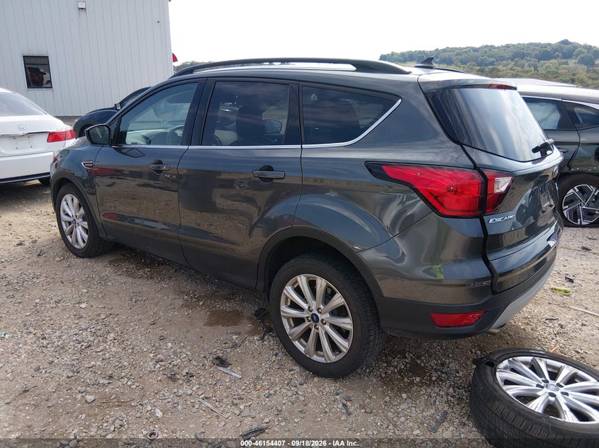 Vin: 1fmcu0hd3kuc20068, lot: 46654206, ford escape sel 20193