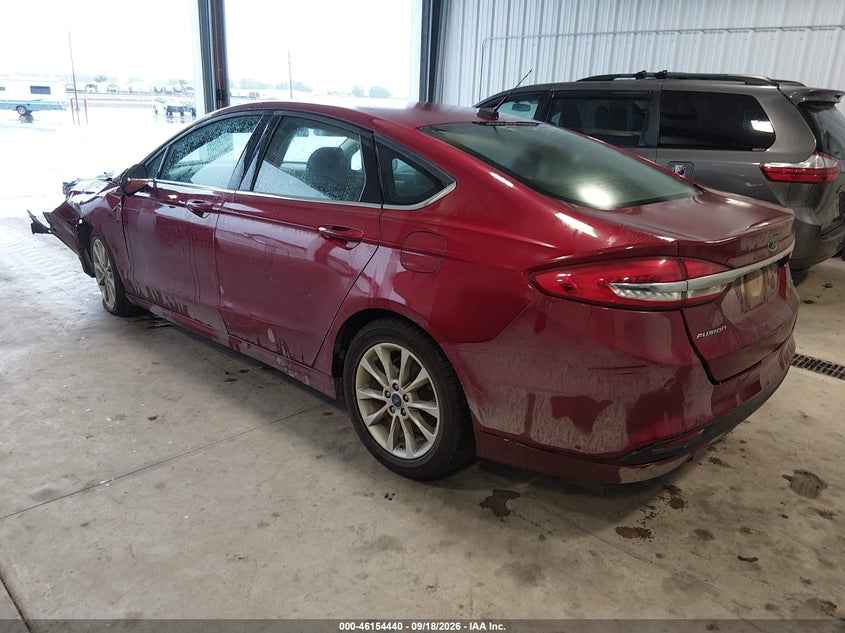 Vin: 3fa6p0h79hr105340, lot: 46654239, ford fusion se 20173