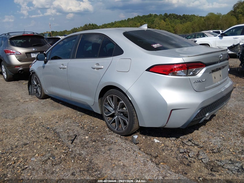 Vin: 5yfs4rce2lp024478, lot: 46654245, toyota corolla se 20203
