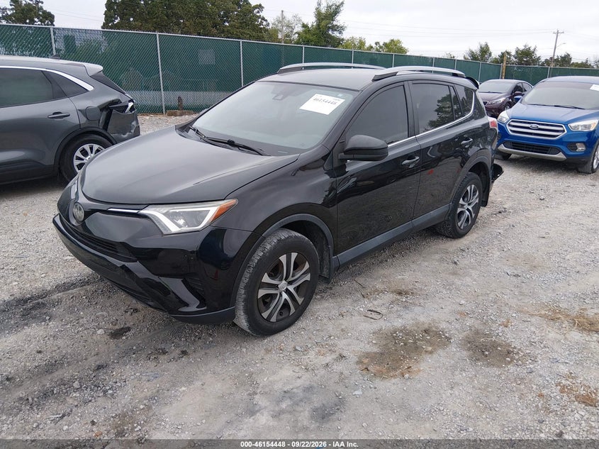 Vin: 2t3bfrev4hw542578, lot: 46654247, toyota rav4 le 20172