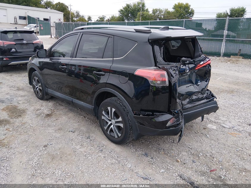 Vin: 2t3bfrev4hw542578, lot: 46654247, toyota rav4 le 20173