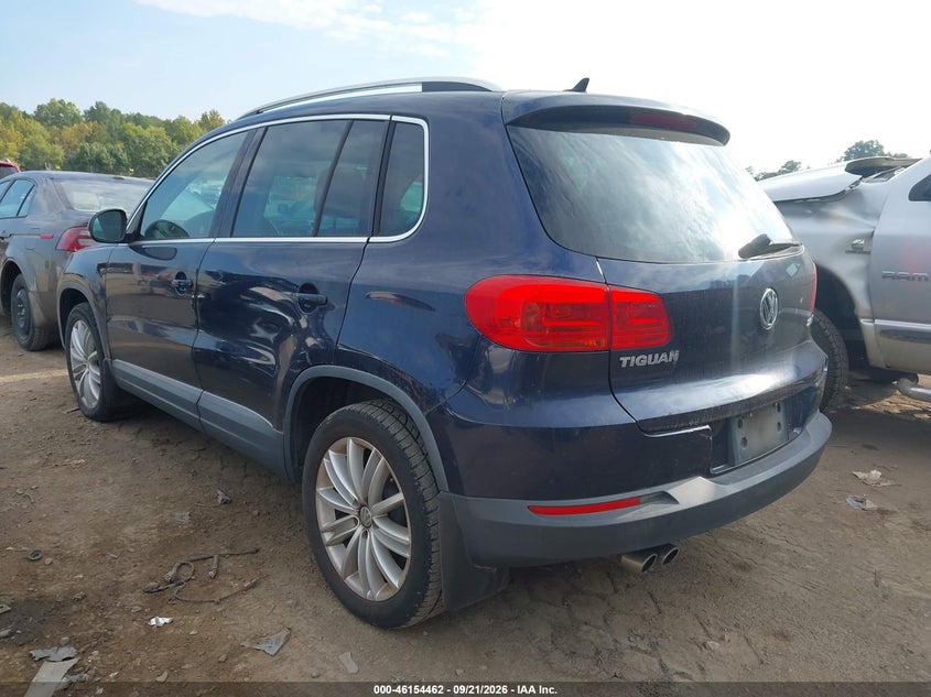 Vin: wvgav7ax7cw540808, lot: 46654261, volkswagen tiguan se 20123