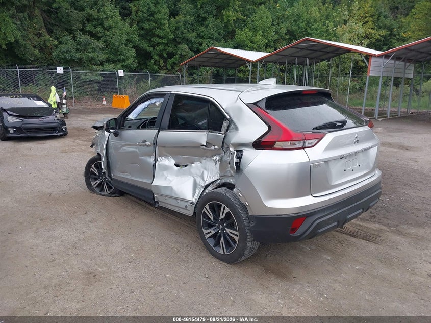 Vin: ja4atwaa7rz016673, lot: 46654278, mitsubishi eclipse cross se s-awc/sel s-awc 20243