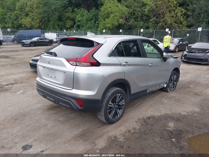 Vin: ja4atwaa7rz016673, lot: 46654278, mitsubishi eclipse cross se s-awc/sel s-awc 20244