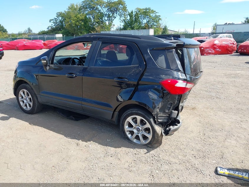 Vin: maj6s3gl6lc346570, lot: 46654280, ford ecosport se 20203