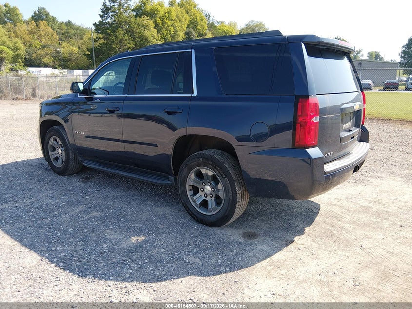Vin: 1gnskaec0lr118827, lot: 46654306, chevrolet tahoe 4wd ls 20203