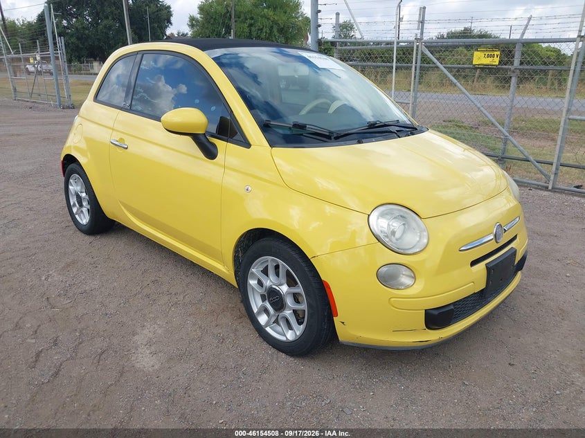 Vin: 3c3cffdr9ct120155, lot: 46654307, fiat 500c pop 2012 img_1