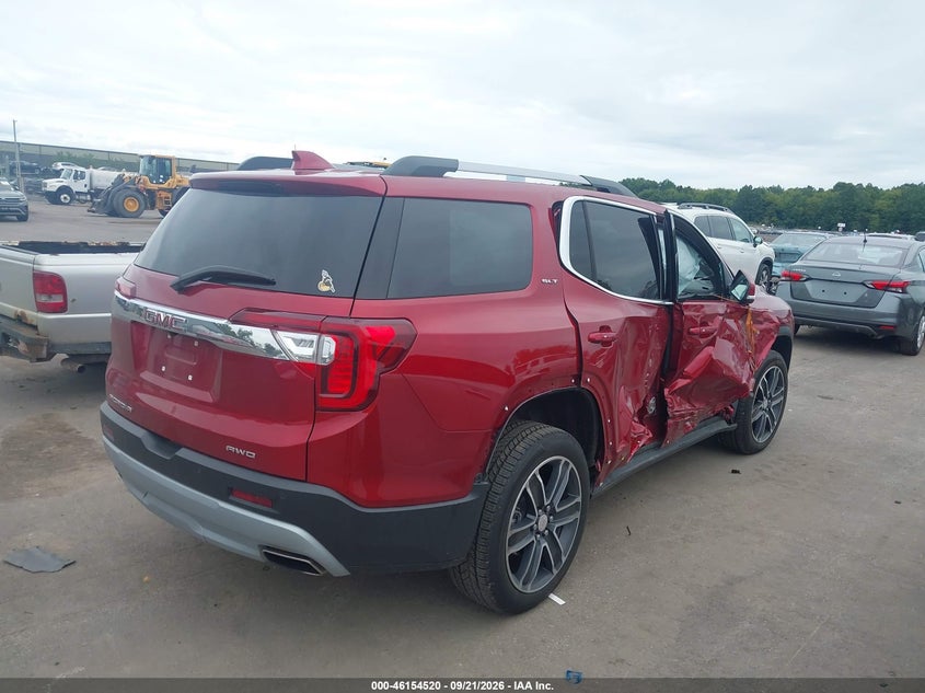 Vin: 1gkknul46pz139527, lot: 46654319, gmc acadia awd slt 20234