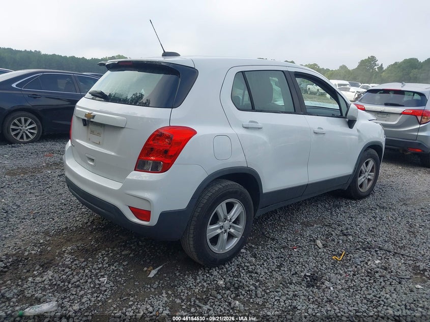 Vin: 3gncjksb3kl405142, lot: 46654329, chevrolet trax ls 20194